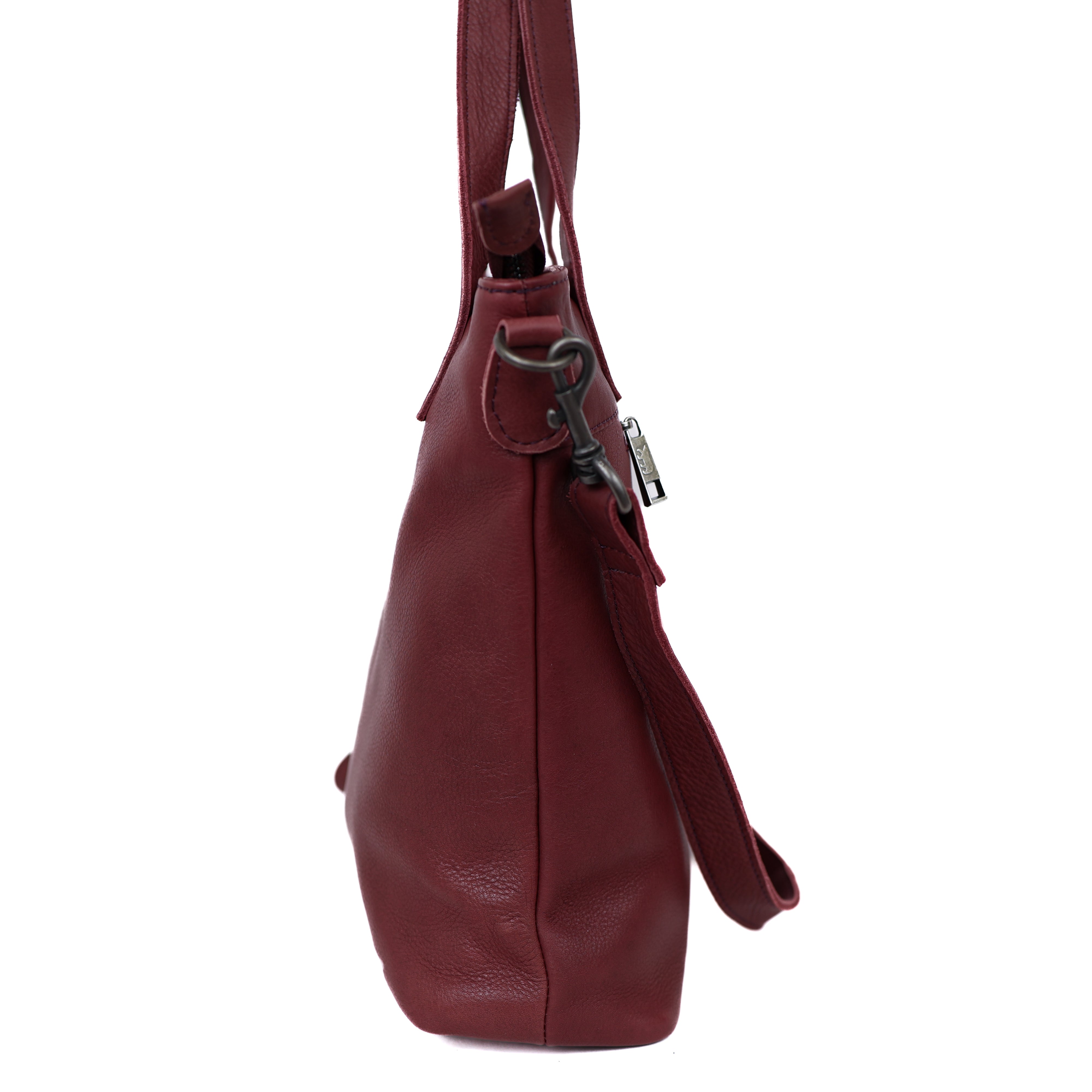 Hand/shoulder bag 'Jilke' burgundy