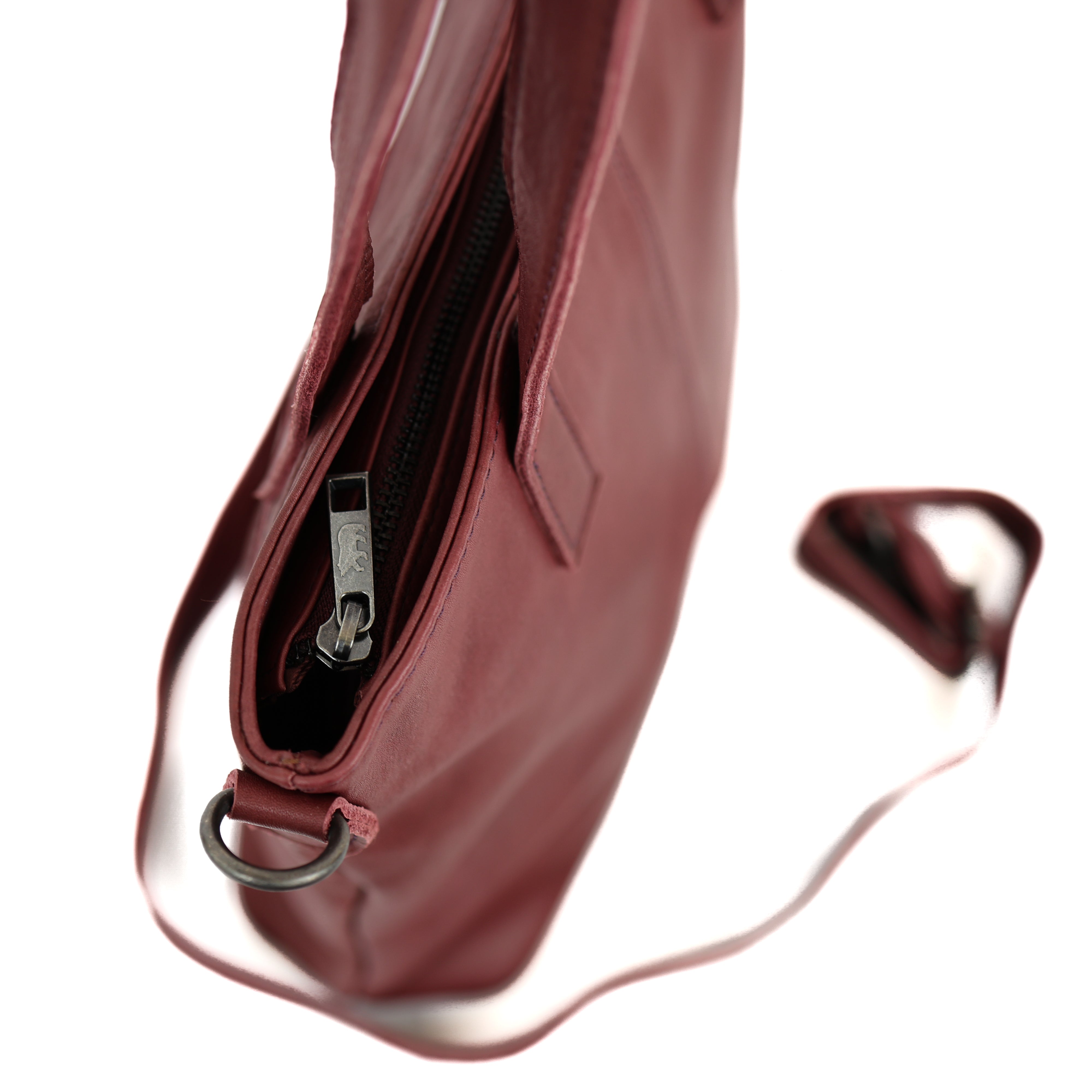 Hand/shoulder bag 'Jilke' burgundy