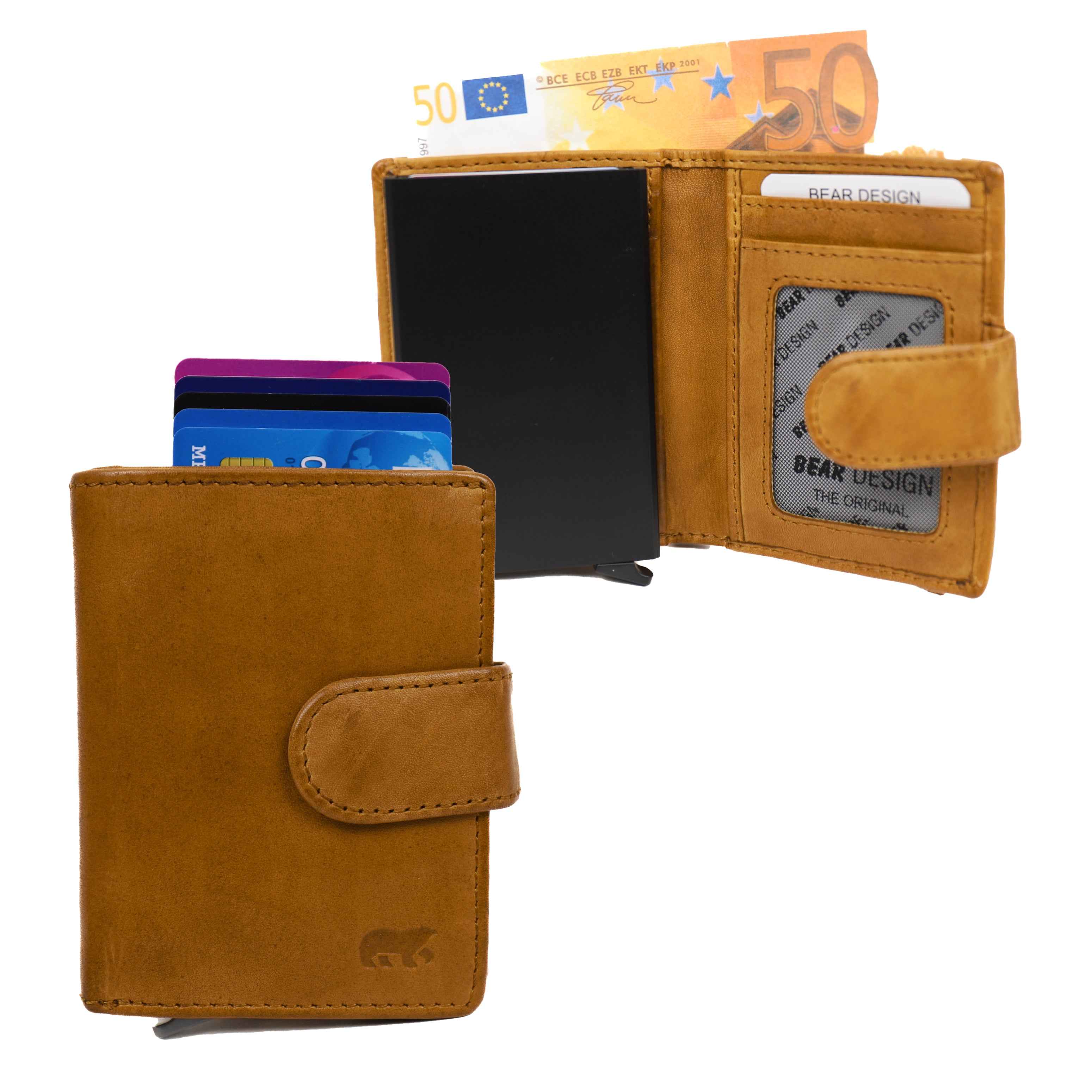 RFID Pasjeshouder 'Bobby' geel