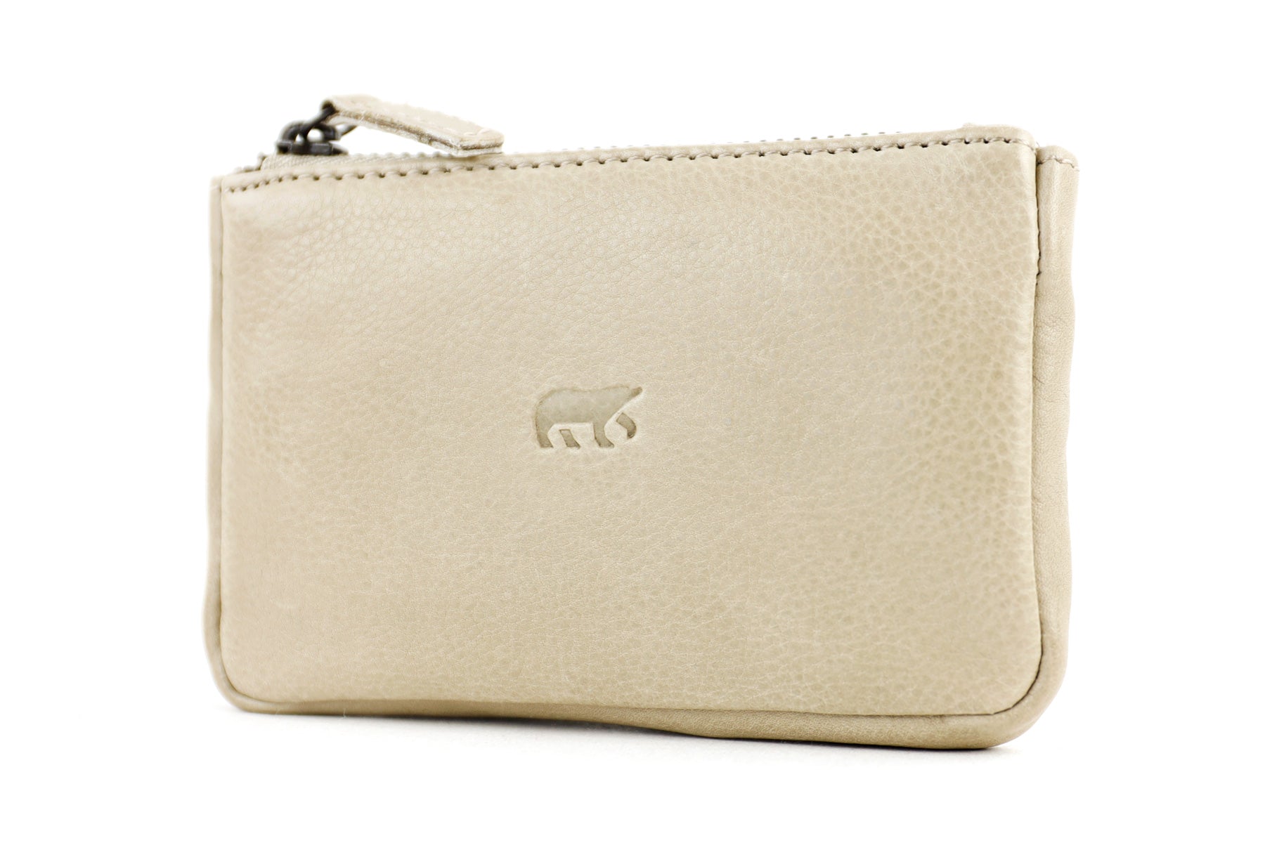 Sleuteletui 'Timo' silver mink