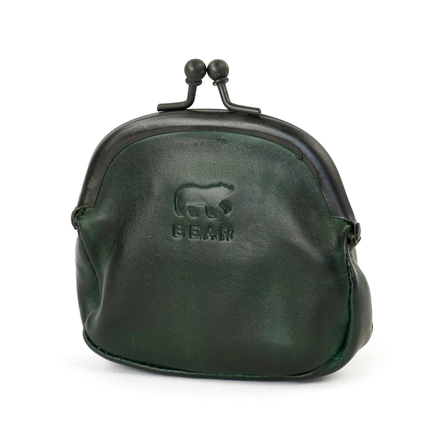 Clasp wallet 'Lily' green