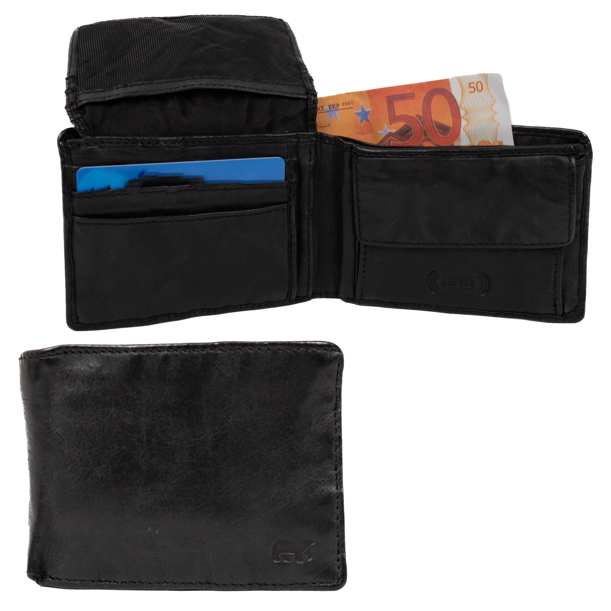 Billfold 'Joep' black