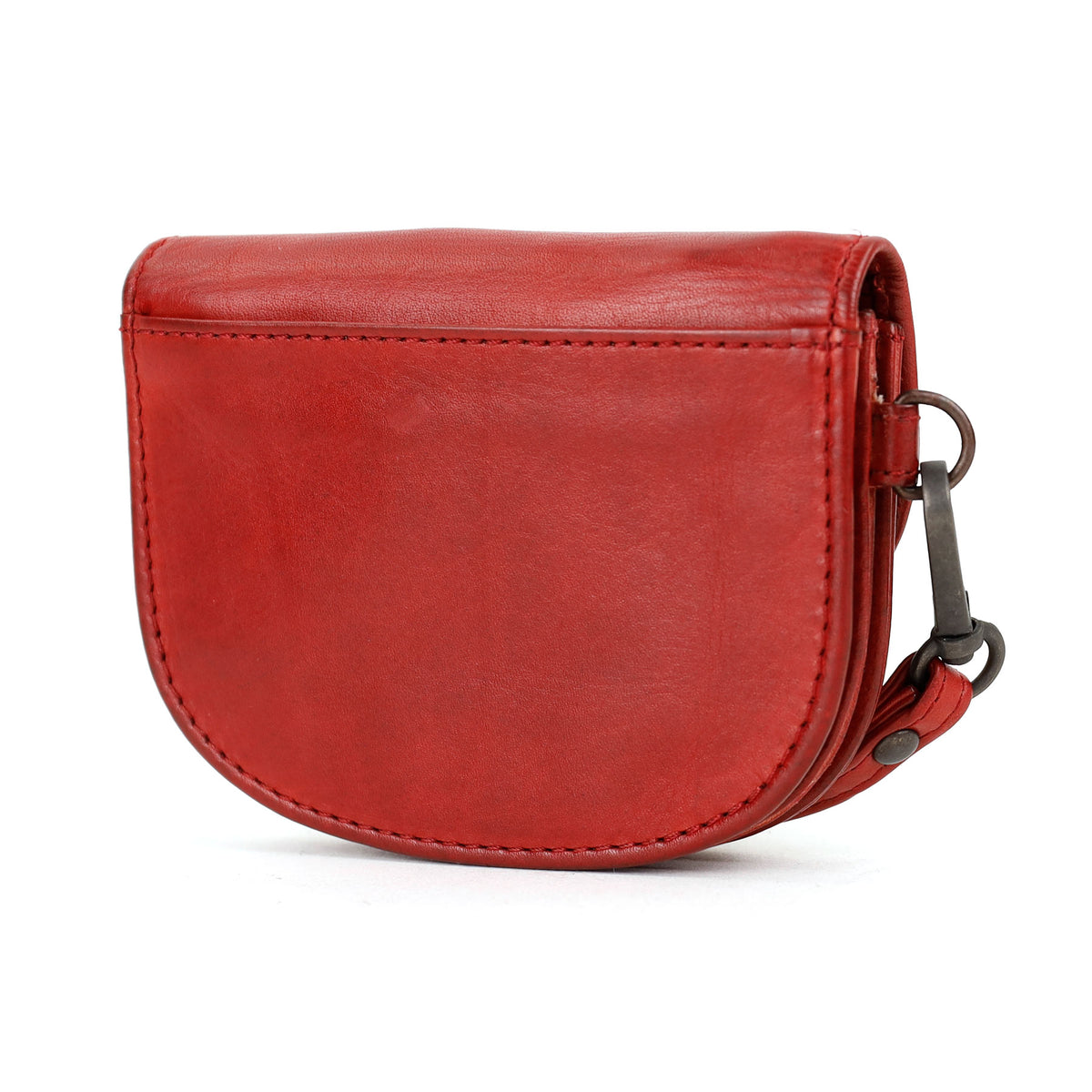 Wallet with wrist strap 'Eva' cognac