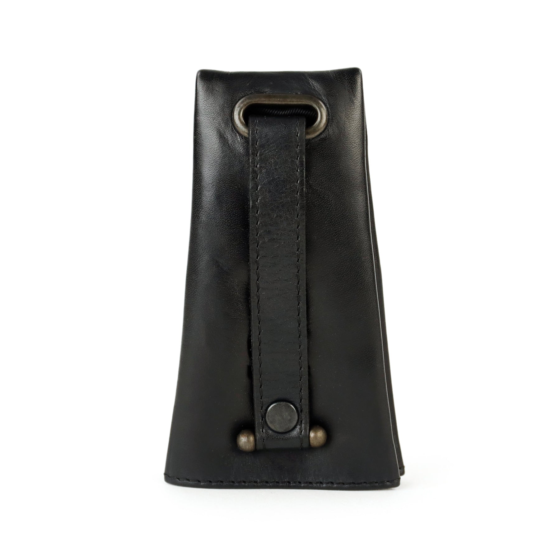 Clock key case 'Pablo' black