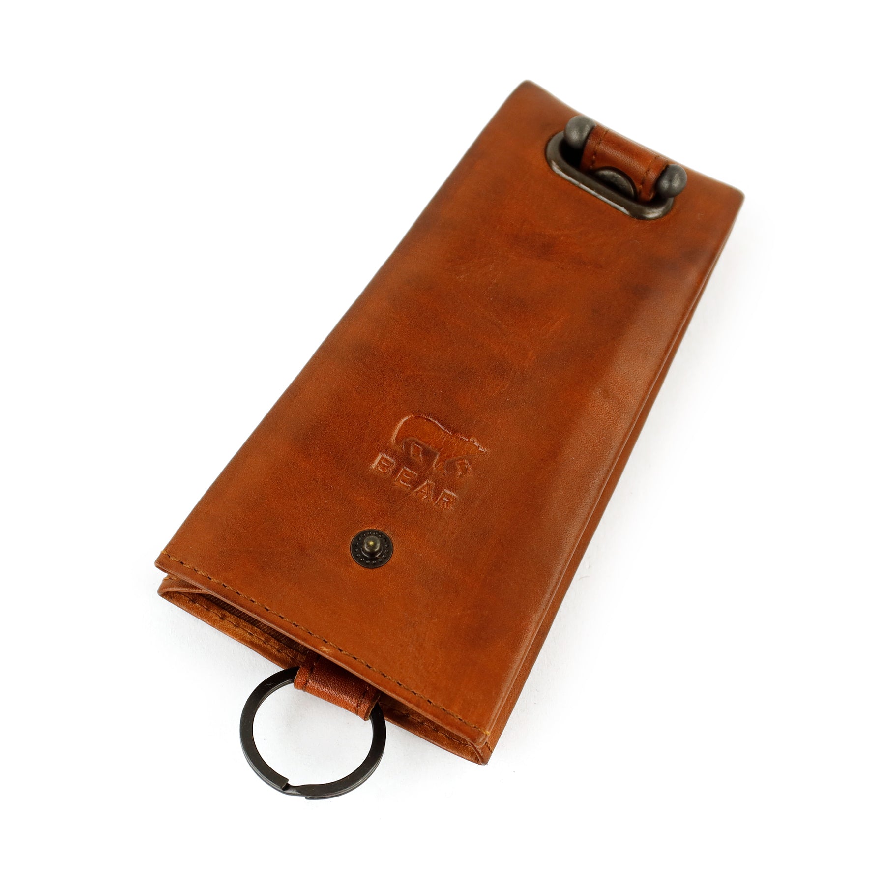 Kloksleutel etui 'Pablo' cognac