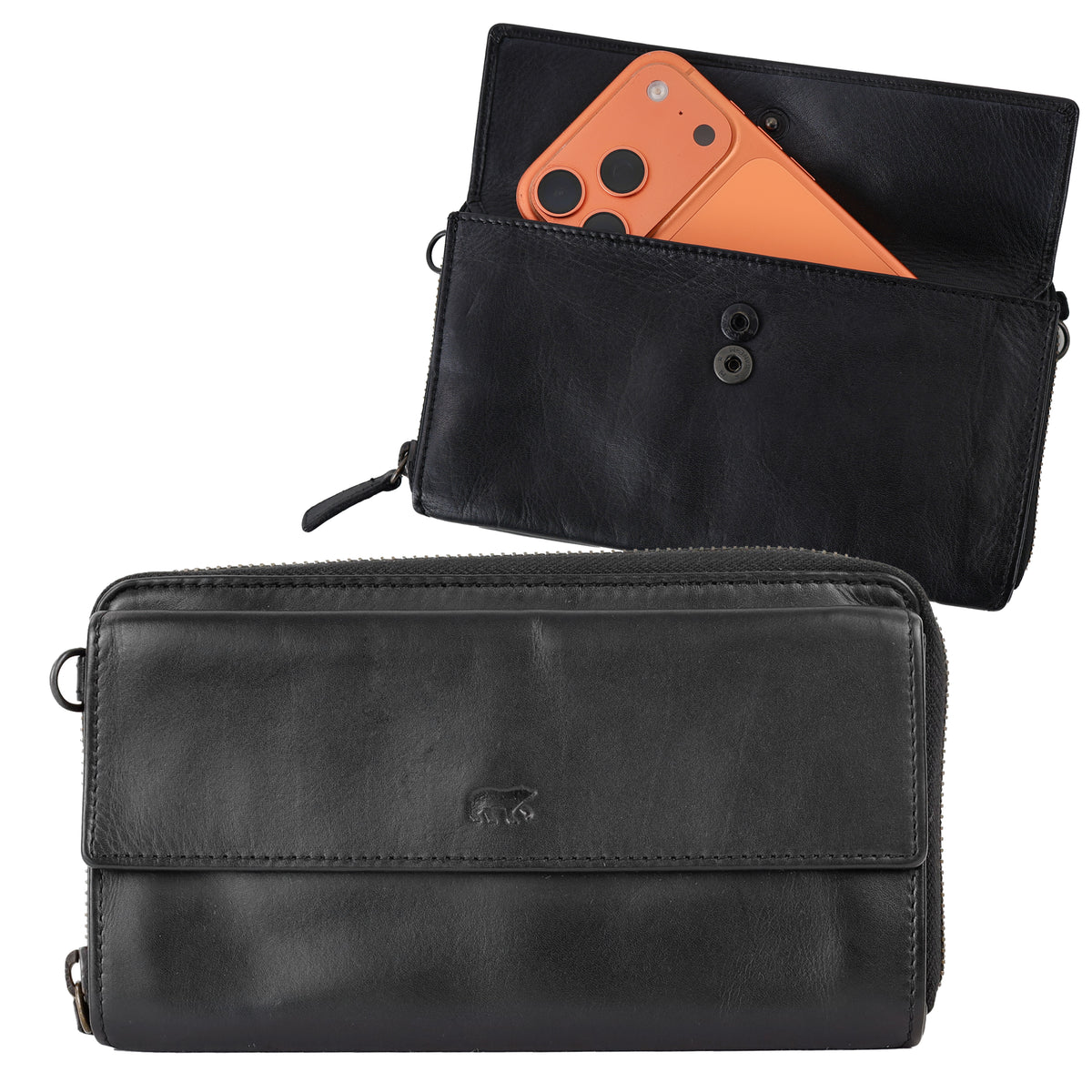 Phone bag 'Eden' black