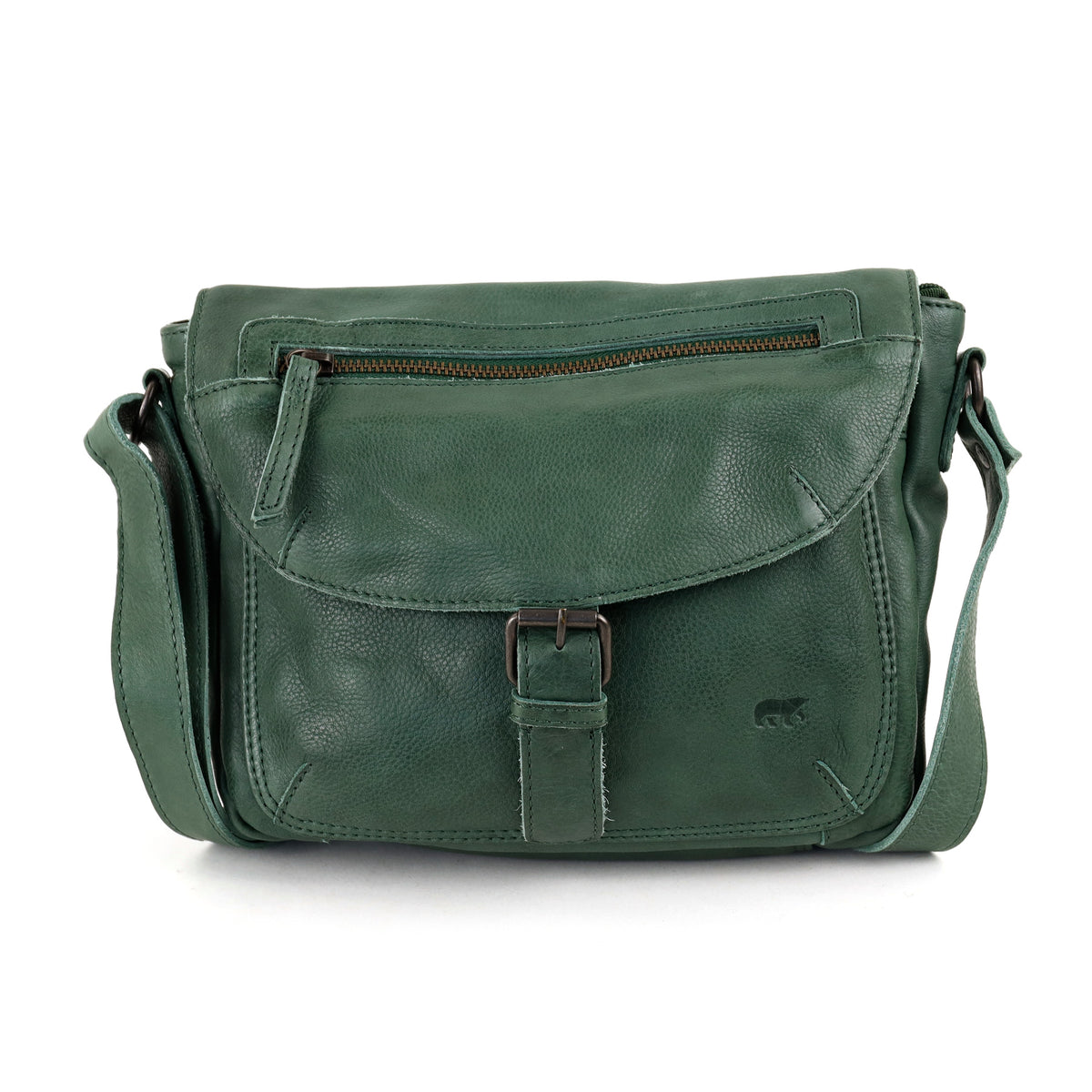 Schoudertasje 'Mattea' Forest green