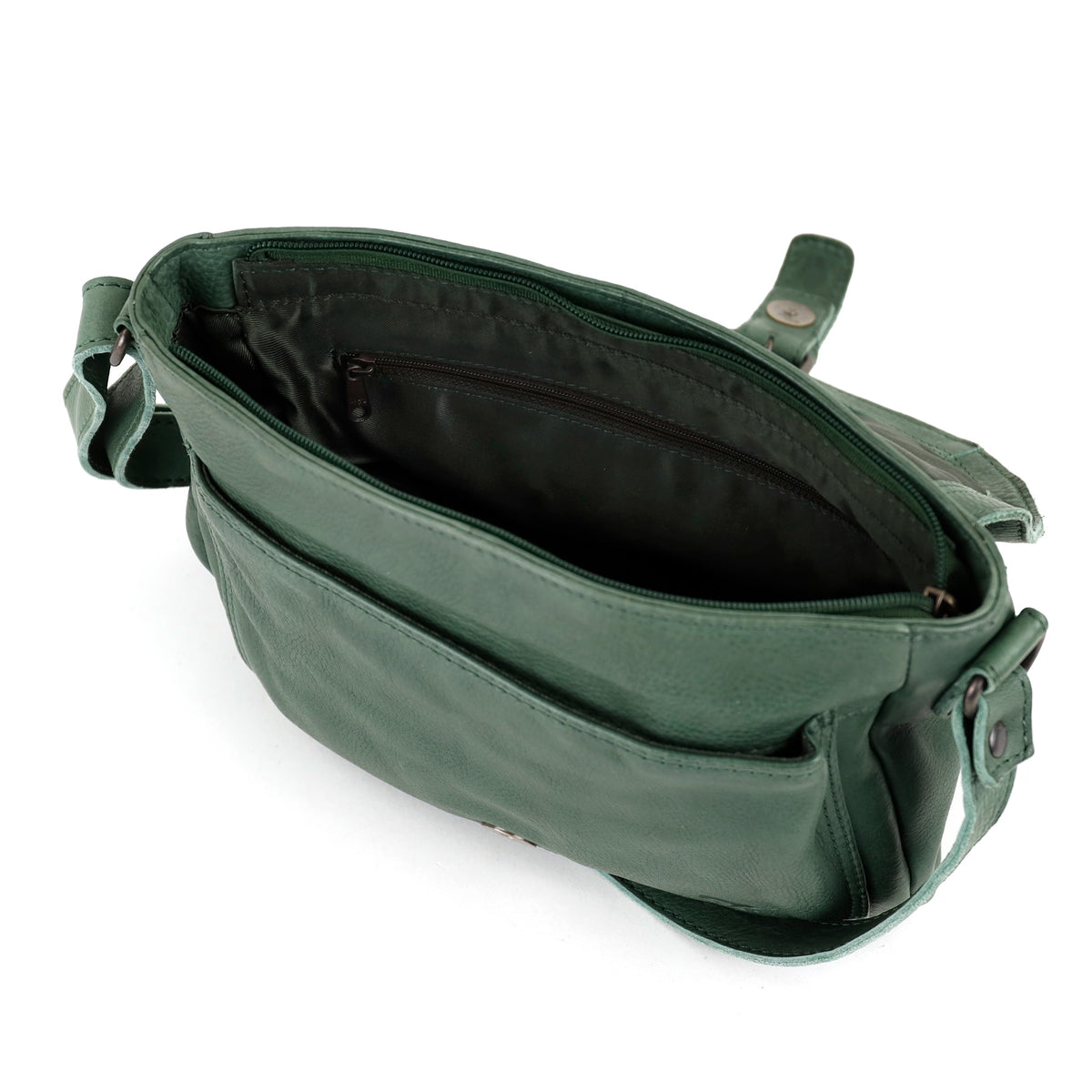 Schoudertasje 'Mattea' Forest green