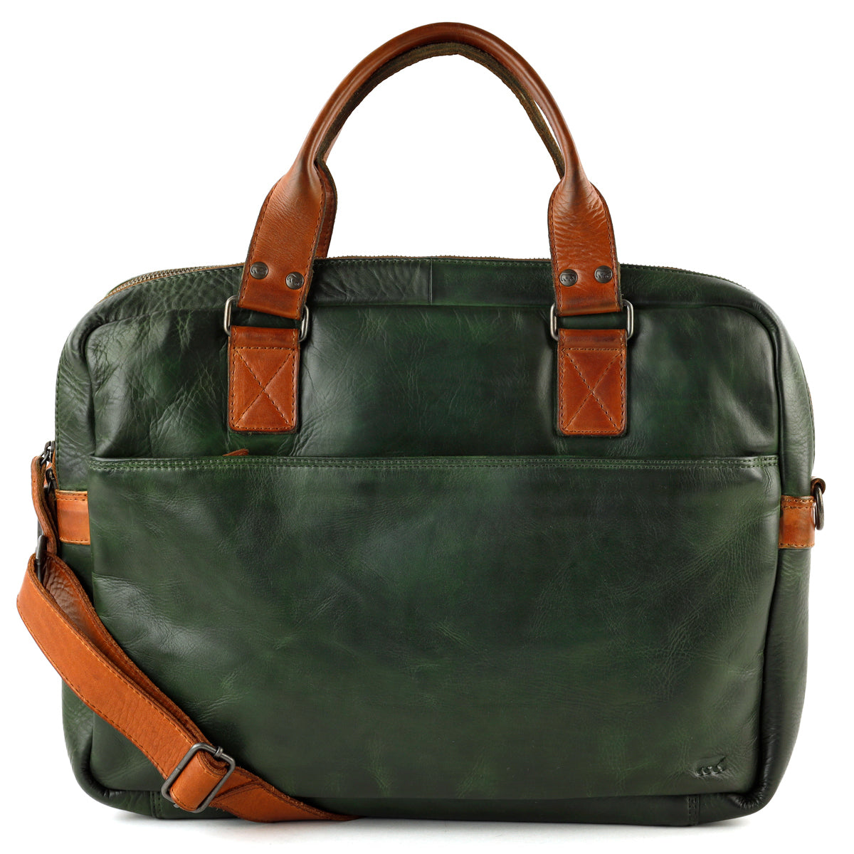 Laptop bag 'Leandro' green