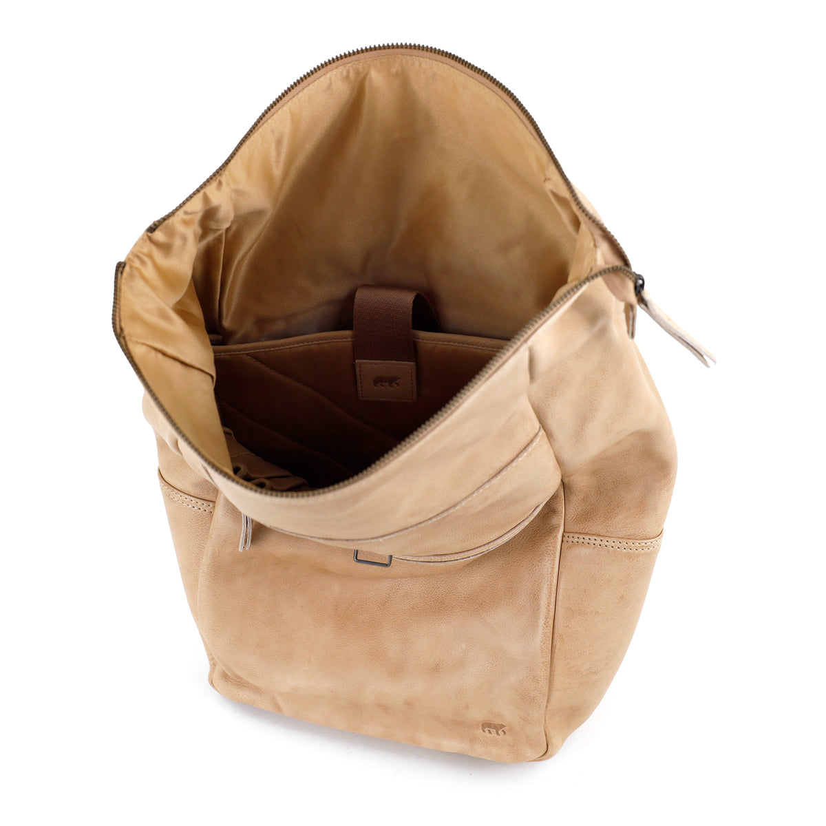 Backpack 'Rick' cognac 