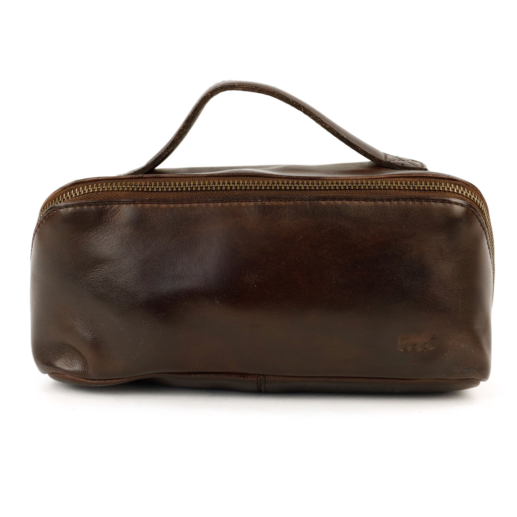 Toiletry bag 'Simone' cognac
