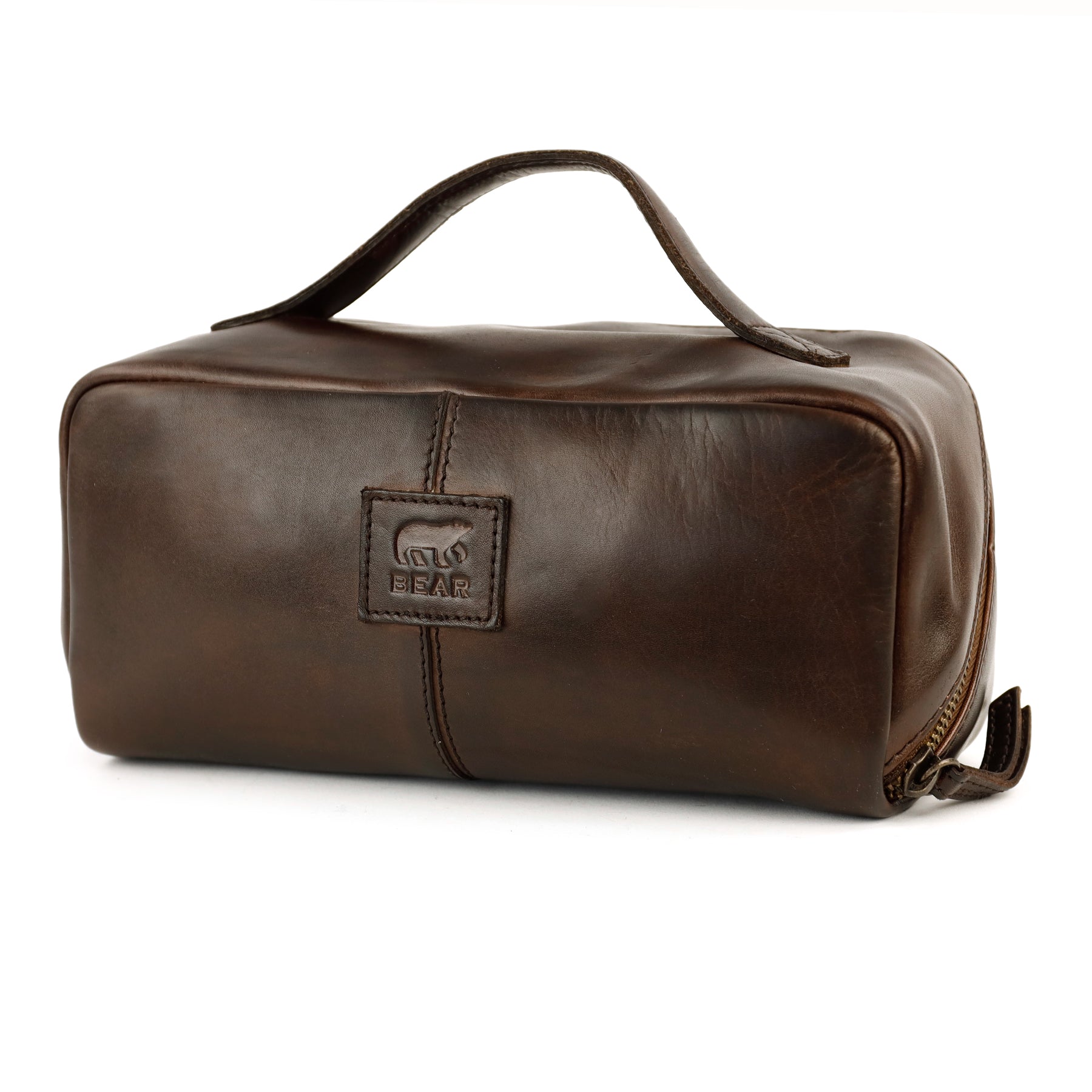 Toiletry bag 'Simone' cognac
