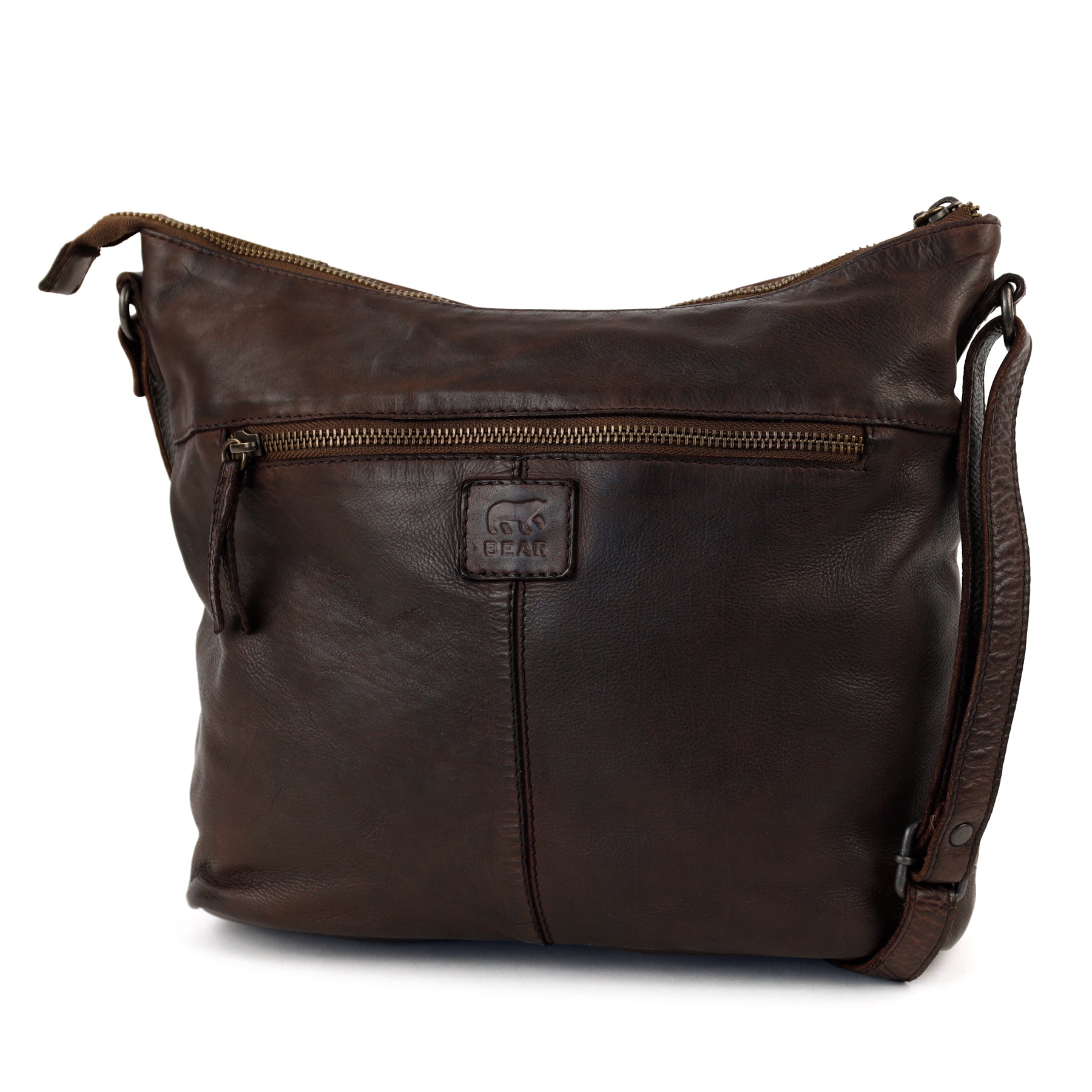 Shoulder bag 'Sophia' dark brown