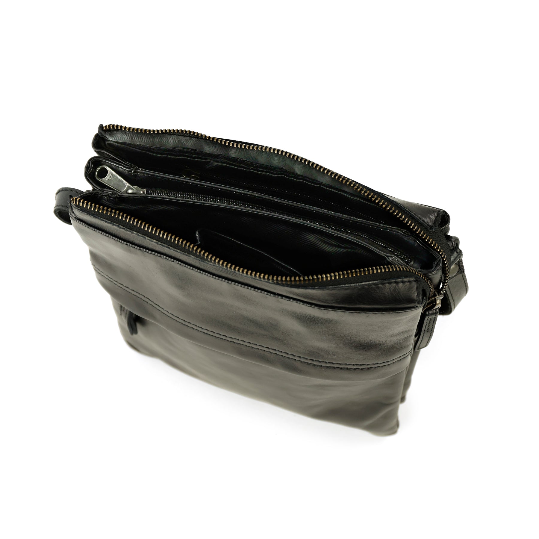 Middelmaat schoudertas 'Joyce' zwart