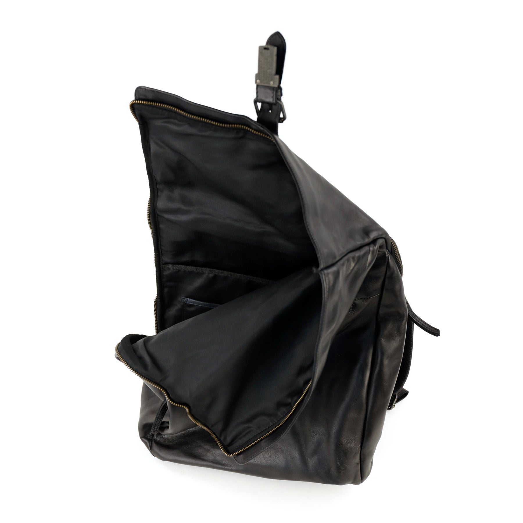 Rolltop laptop backpack 15.6" 'Kai' black