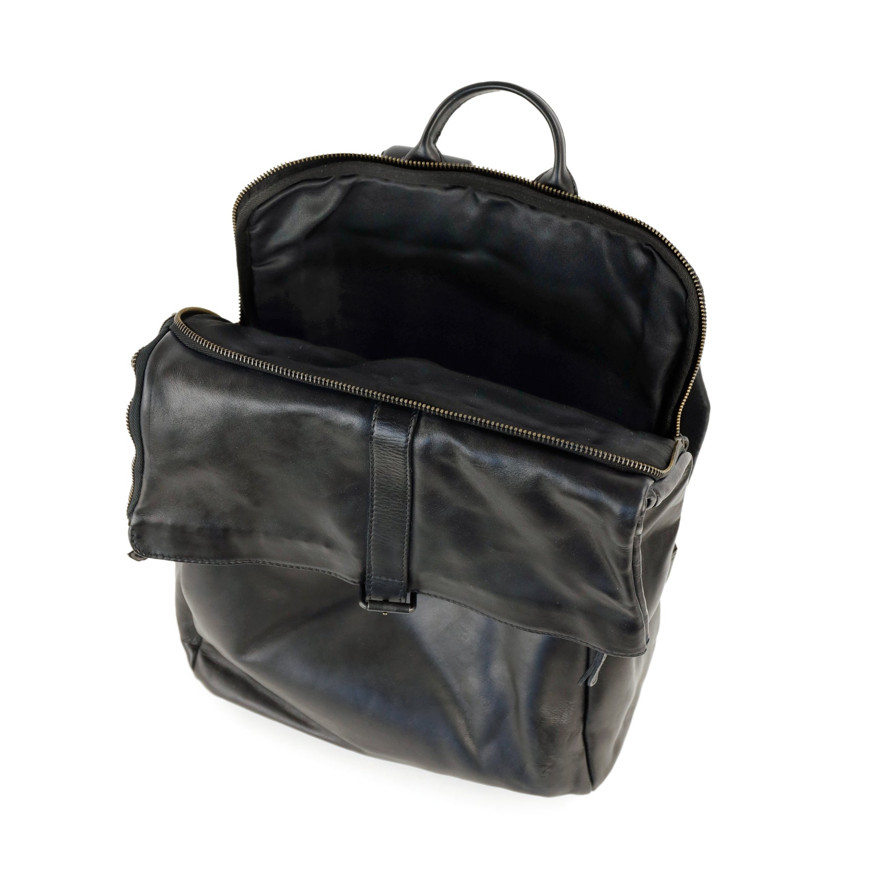 Rolltop laptop backpack 15.6" 'Kai' black