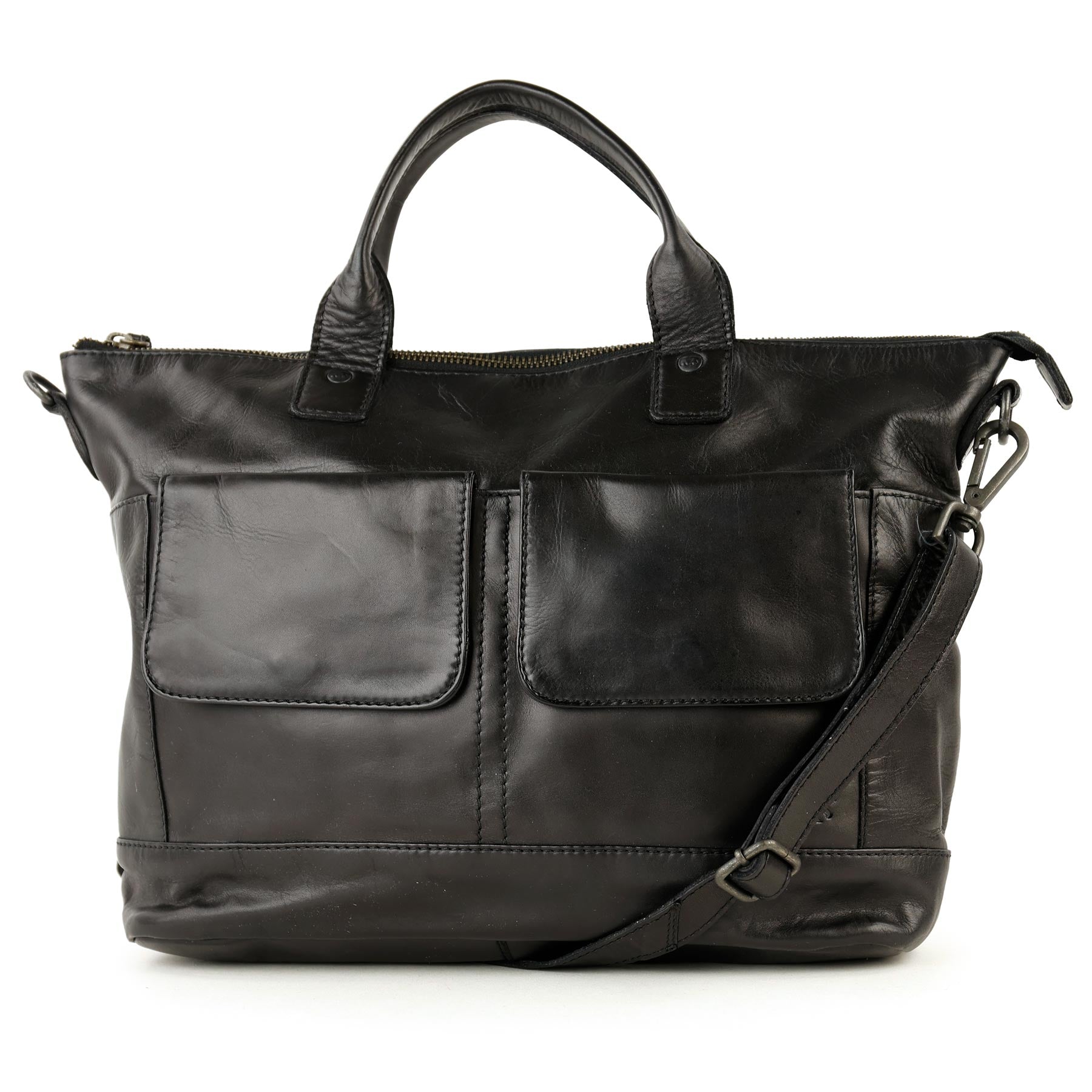 Hand-/schoudertas 'Elin' zwart