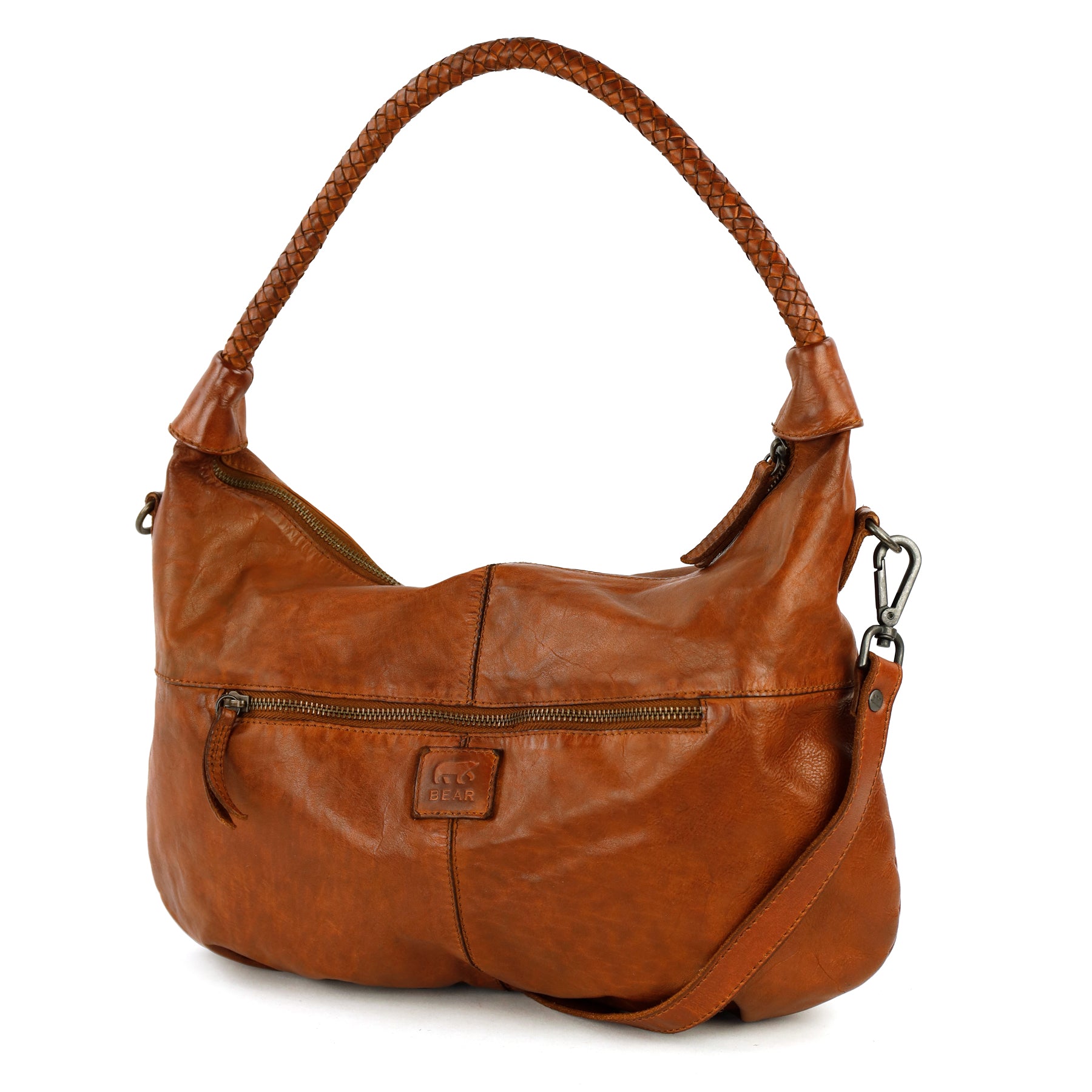 Shoulder/pouch bag 'Mia' cognac