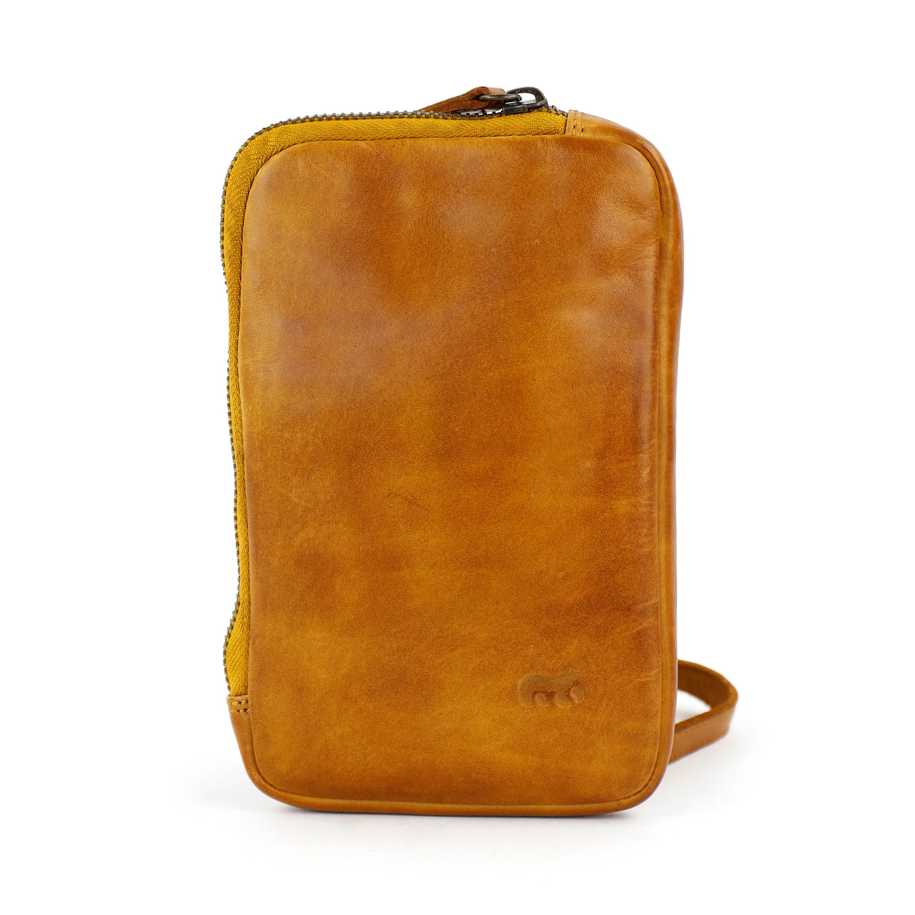 Phone/shoulder bag 'Camille' yellow