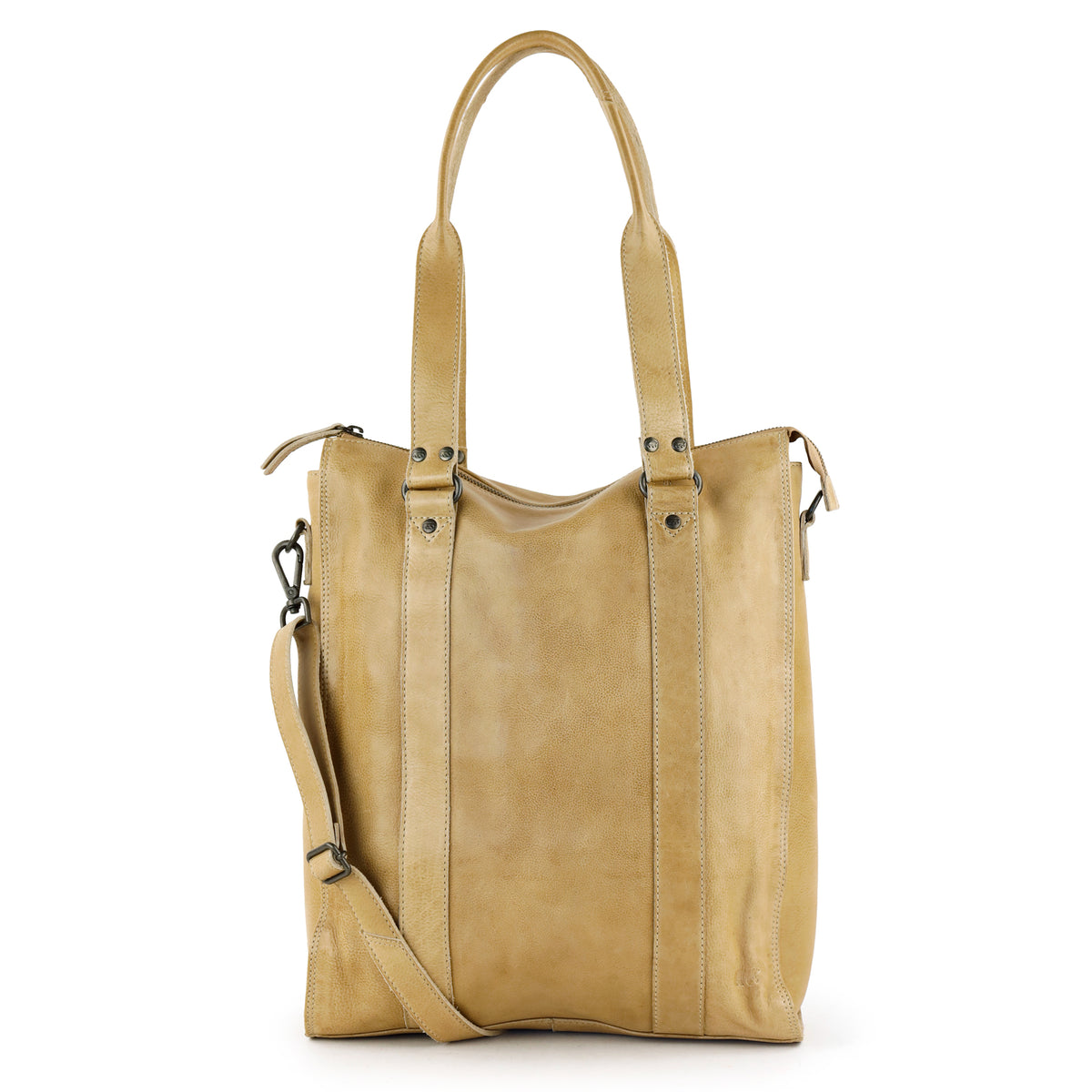 Handbag/Shoulder Bag with Laptop Compartment – ‘Freya’ Cognac