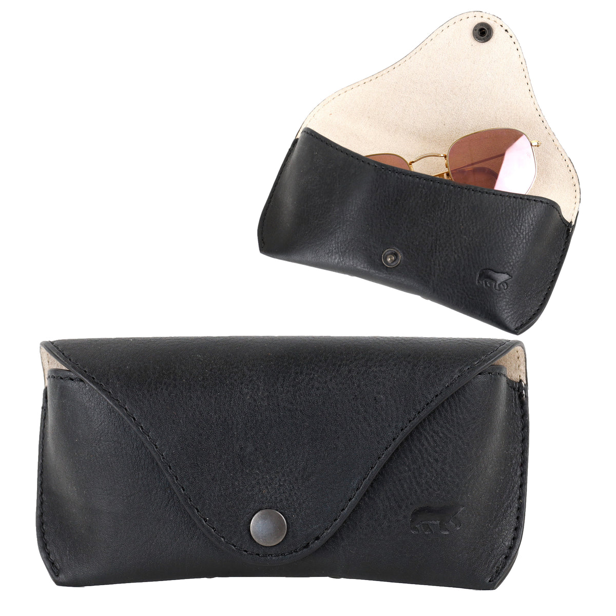 Luxury Glasses Case 'Nikki' – Black