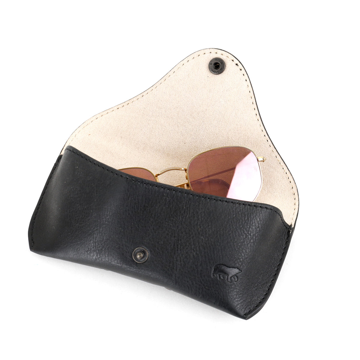 Luxury Glasses Case 'Nikki' – Black