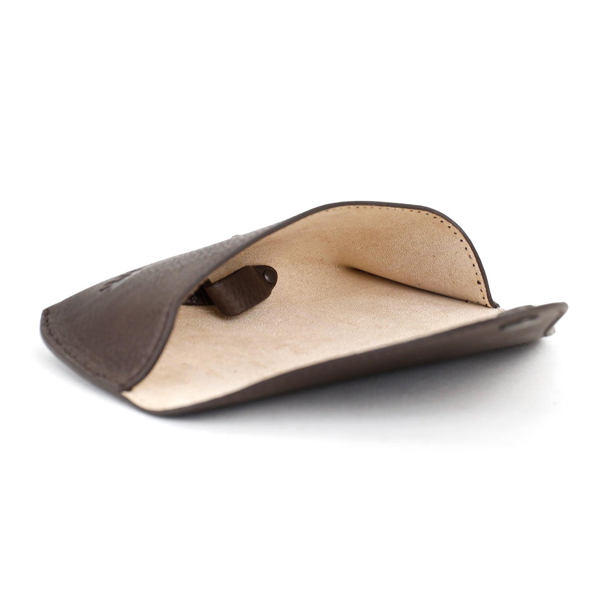 Luxe brillenkoker 'Nikki' chocolate