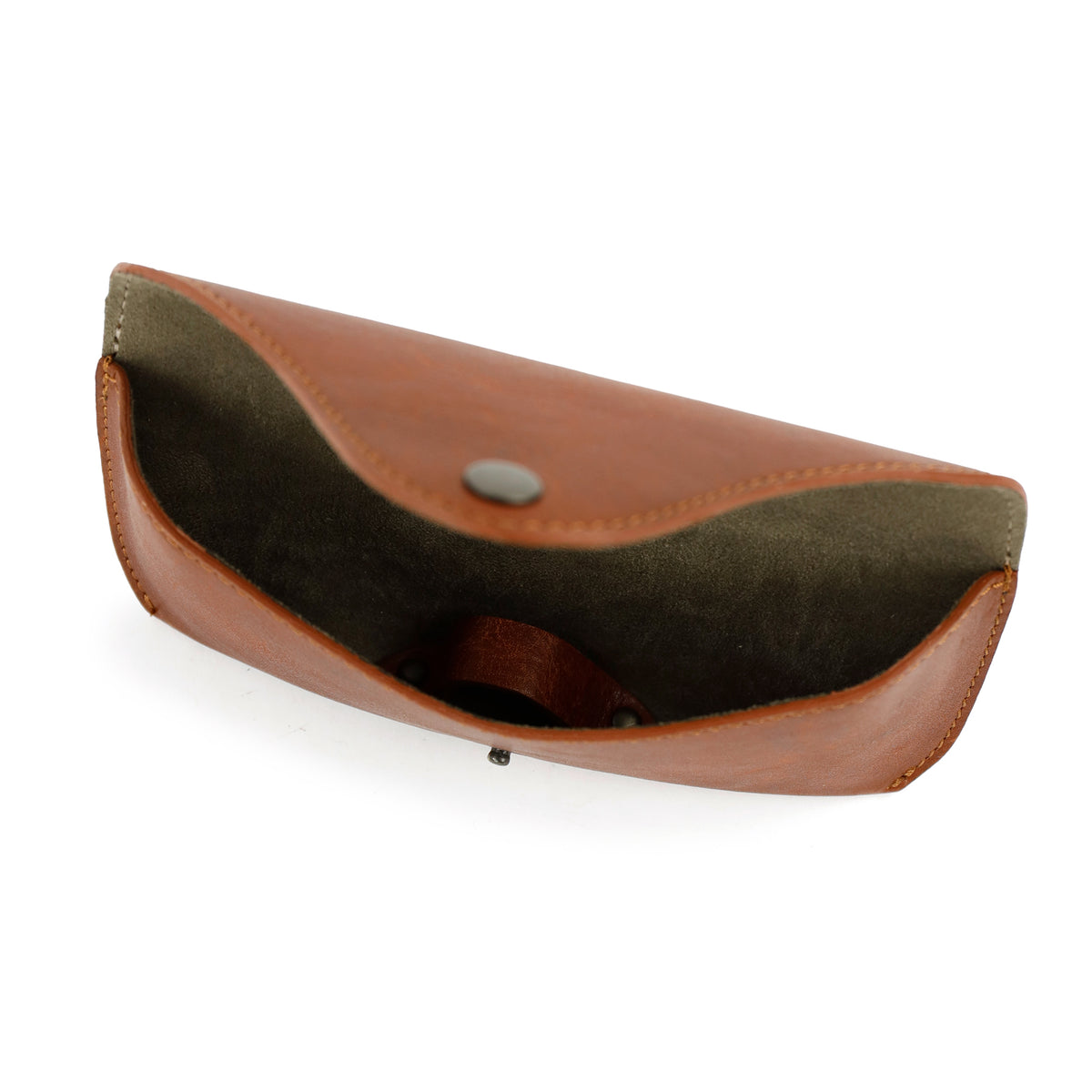 Luxury Glasses Case 'Nikki' – Cognac