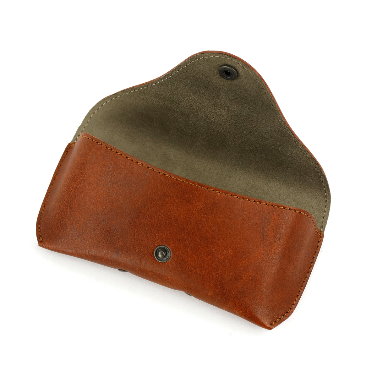 Luxury Glasses Case 'Nikki' – Cognac