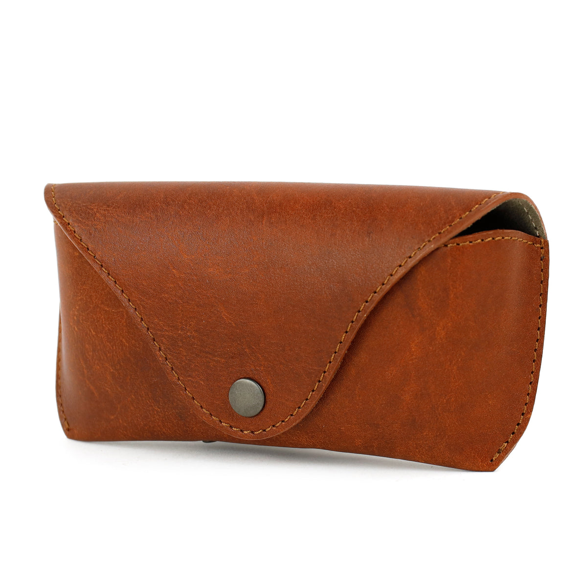 Luxury Glasses Case 'Nikki' – Cognac