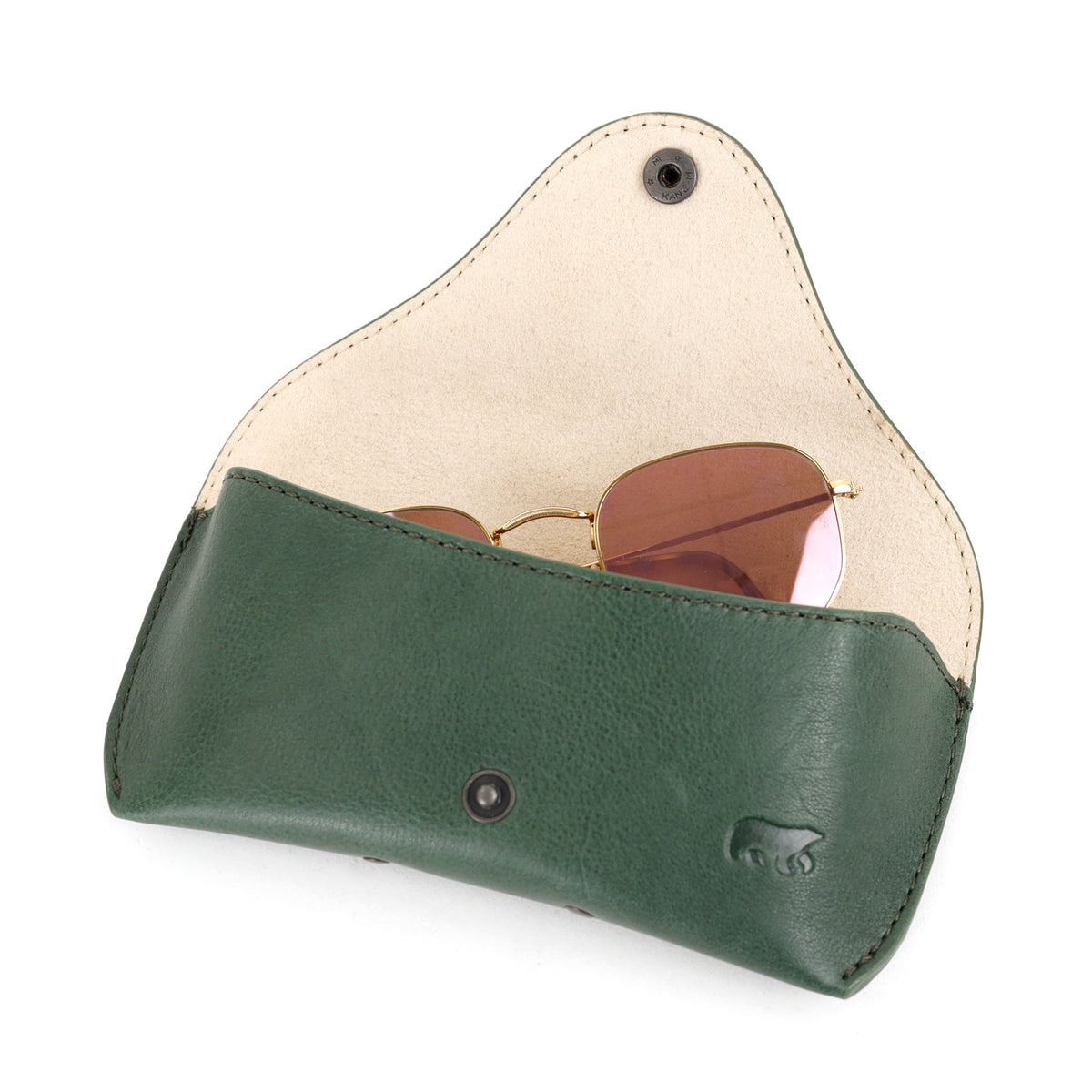 Luxury Glasses Case 'Nikki' – Cognac
