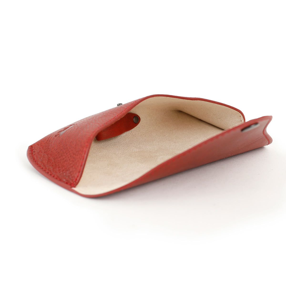 Luxe brillenkoker 'Nikki' rood