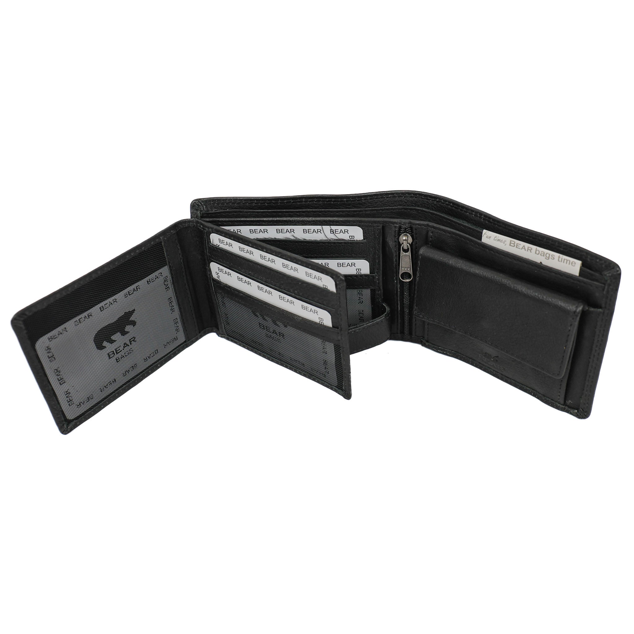 Billfold 'Abel' zwart