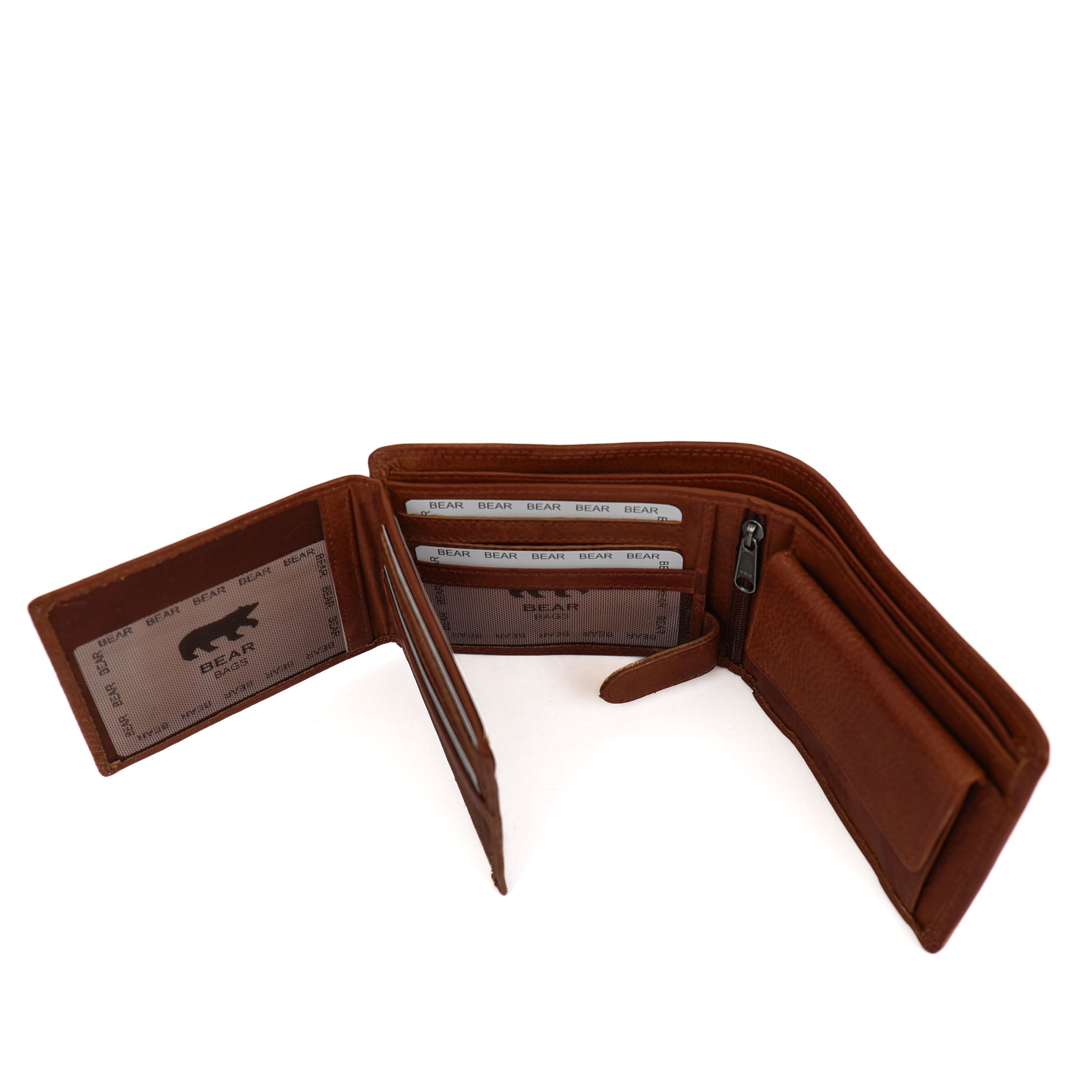 Billfold 'Abel' cognac