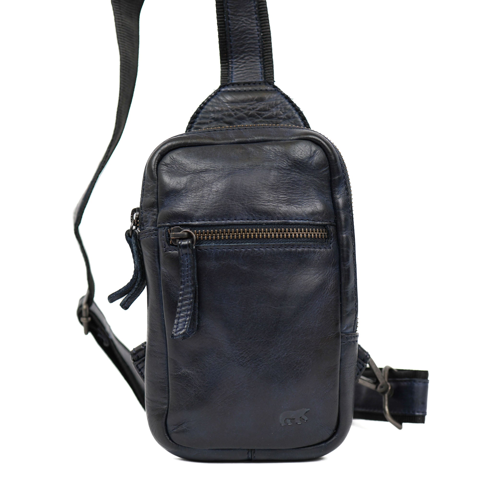 Klein crossbody tasje 'Nikki' donkerblauw