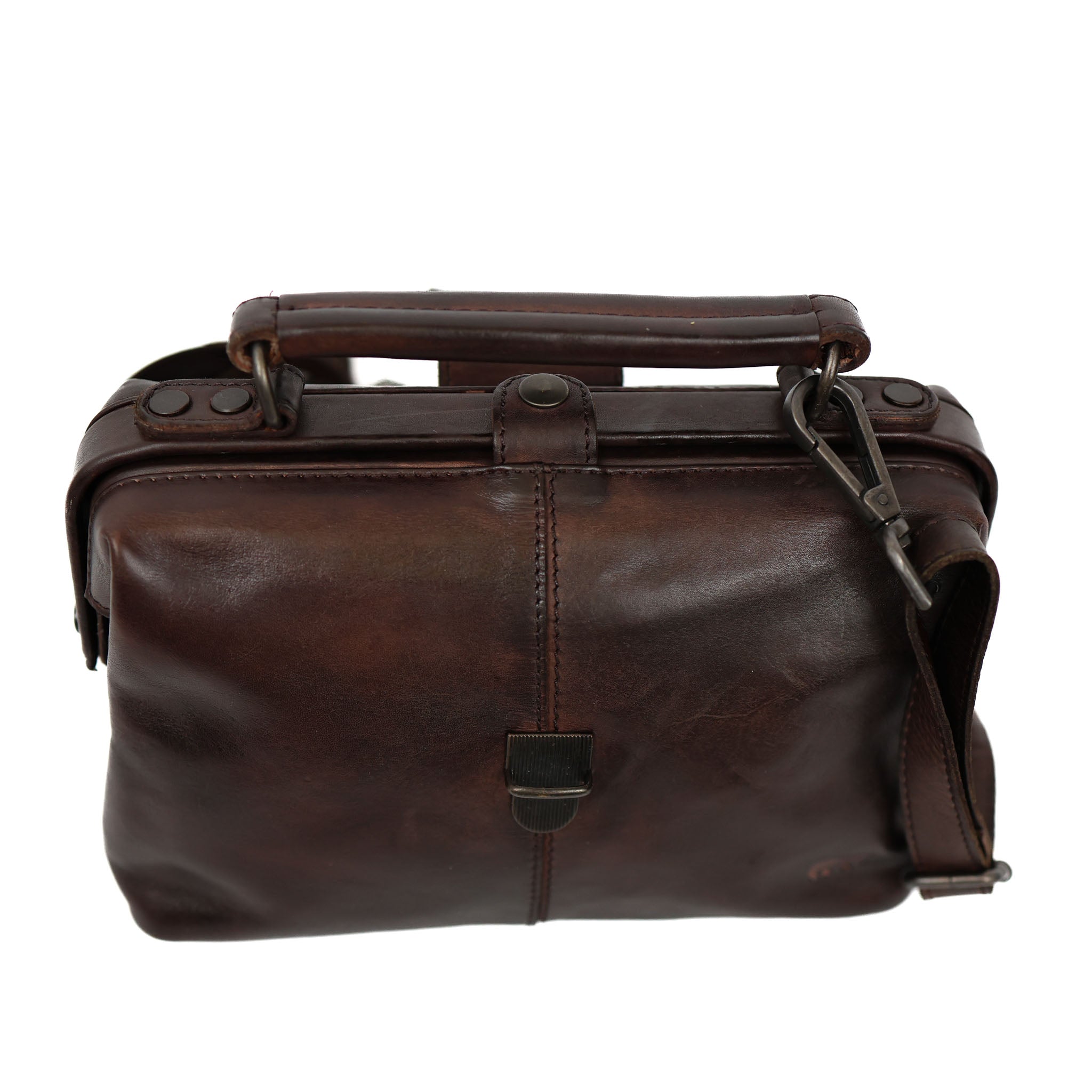 Mini doctor's bag 'Julia' M dark brown