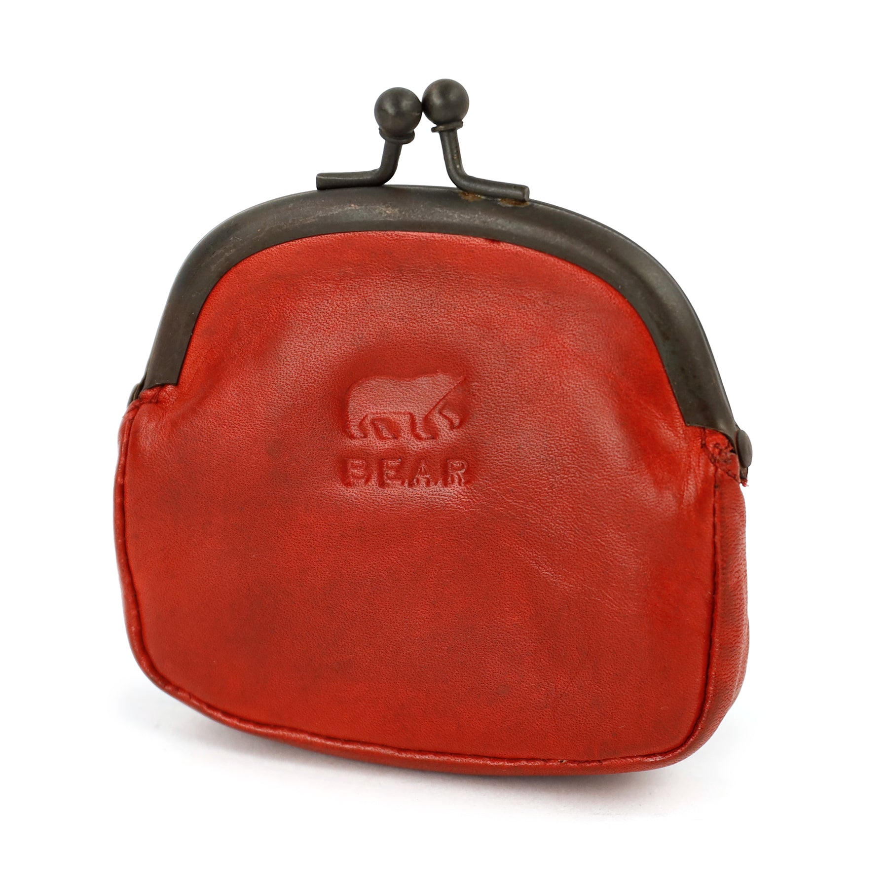 Clasp wallet 'Lily' red