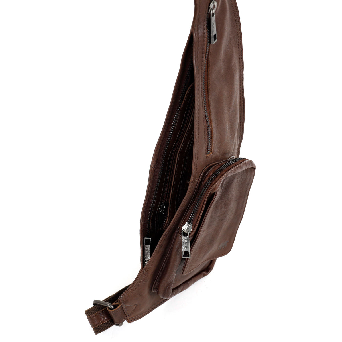 Crossbody tas 'Ranee' donkerbruin