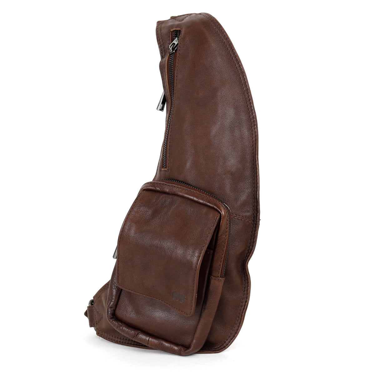 Crossbody tas 'Ranee' donkerbruin