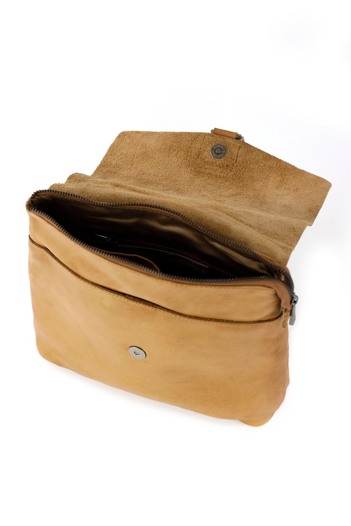 Rugzak/schoudertas 'Jesse' taupe