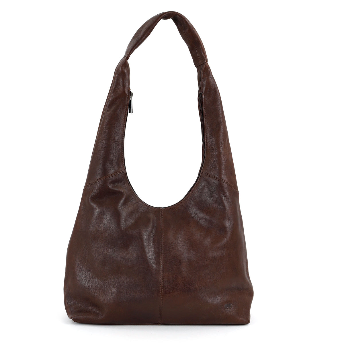 Shopper/pouch bag 'Pauline' cognac
