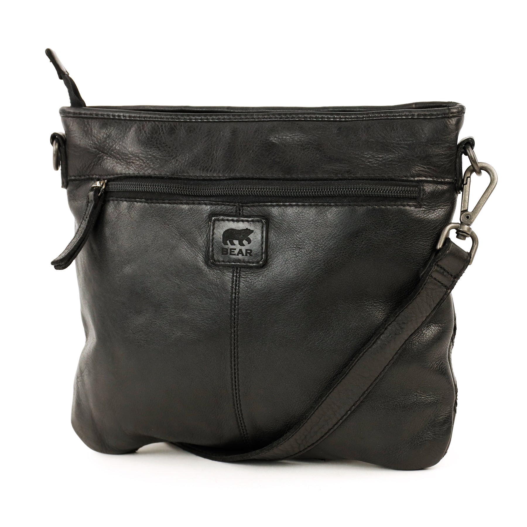 Patchwork shoulder bag 'Juliette' black