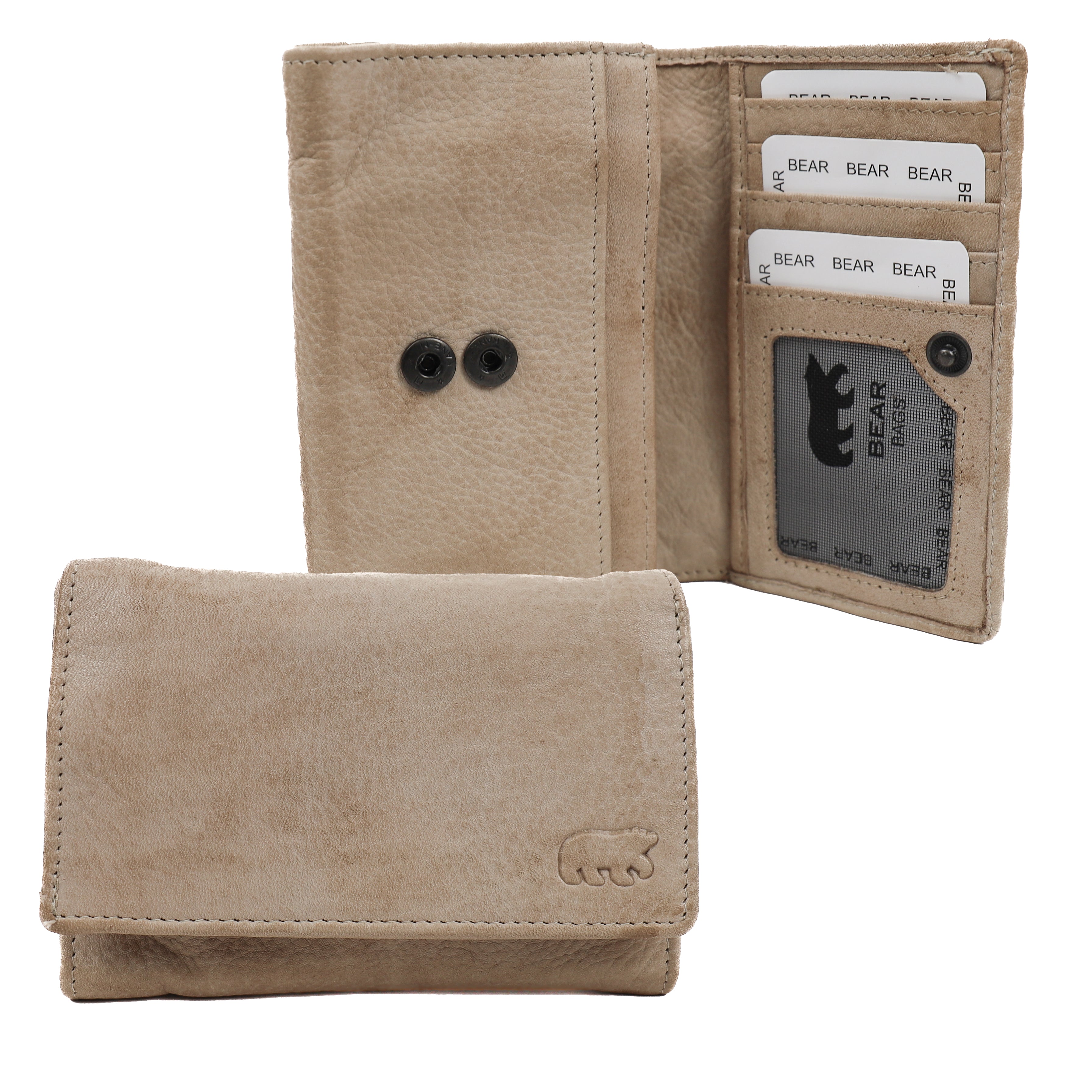 Wrap wallet 'Sweety' feather