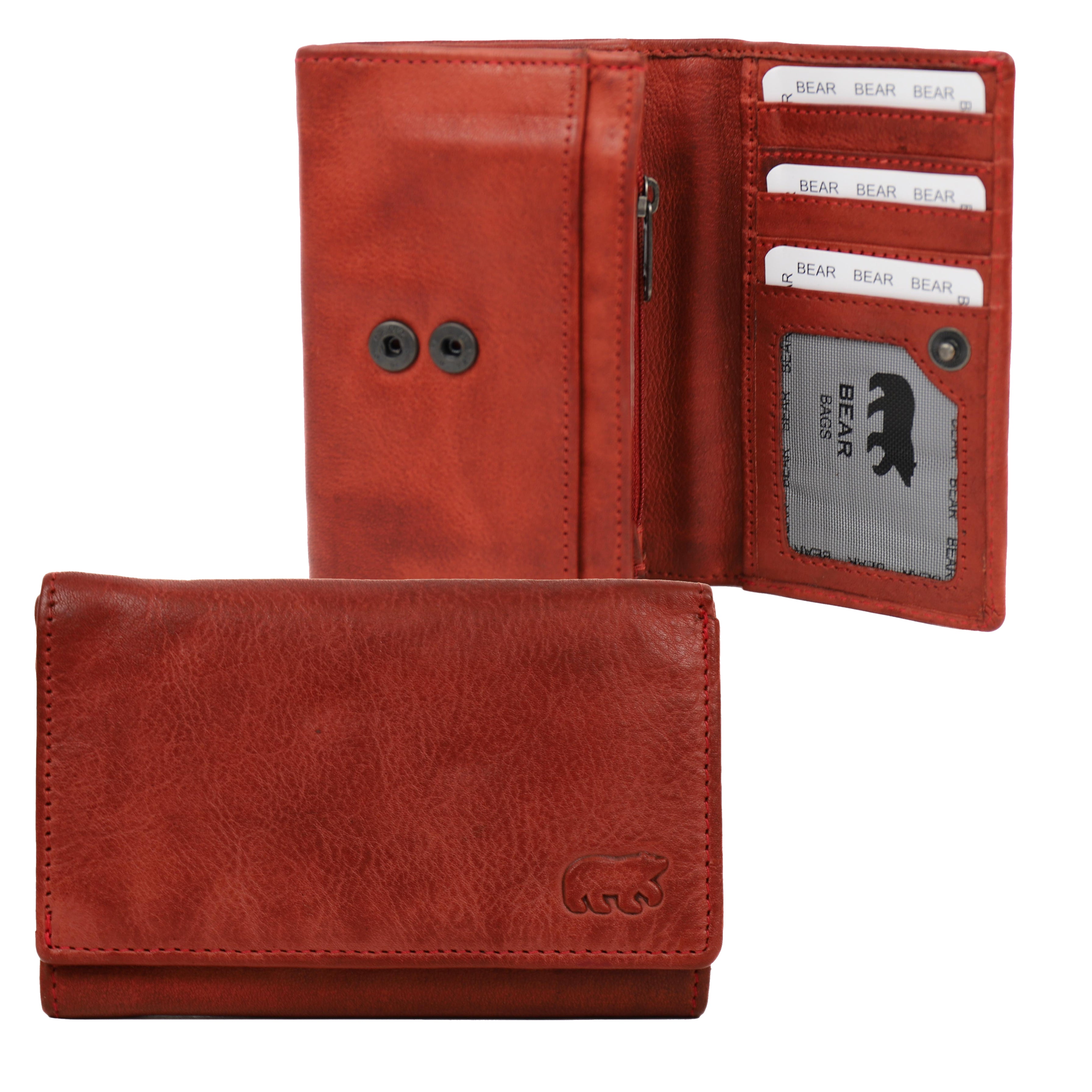 Wrap wallet 'Sweety' red - CP 5066