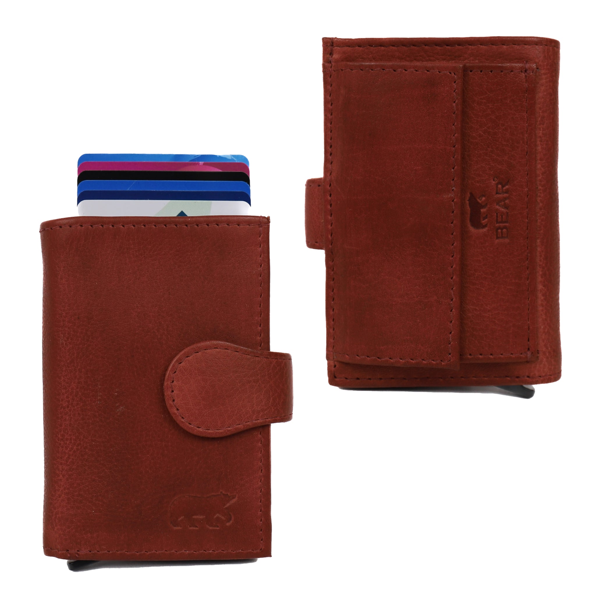 Card holder 'Evie' red