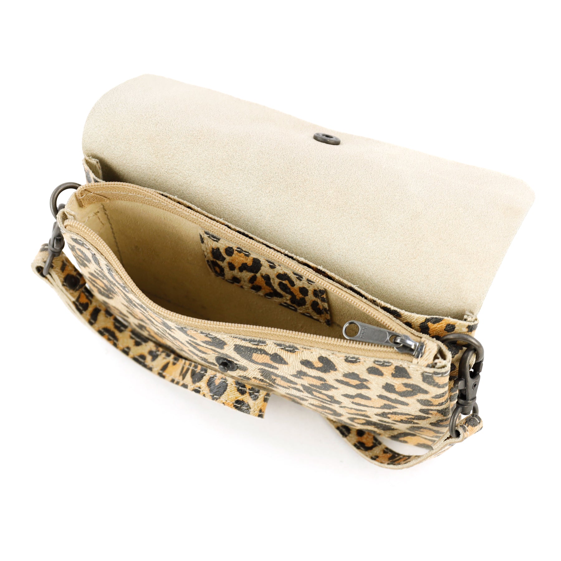 Clutch/Mini shoulder bag 'Lydia' small panther
