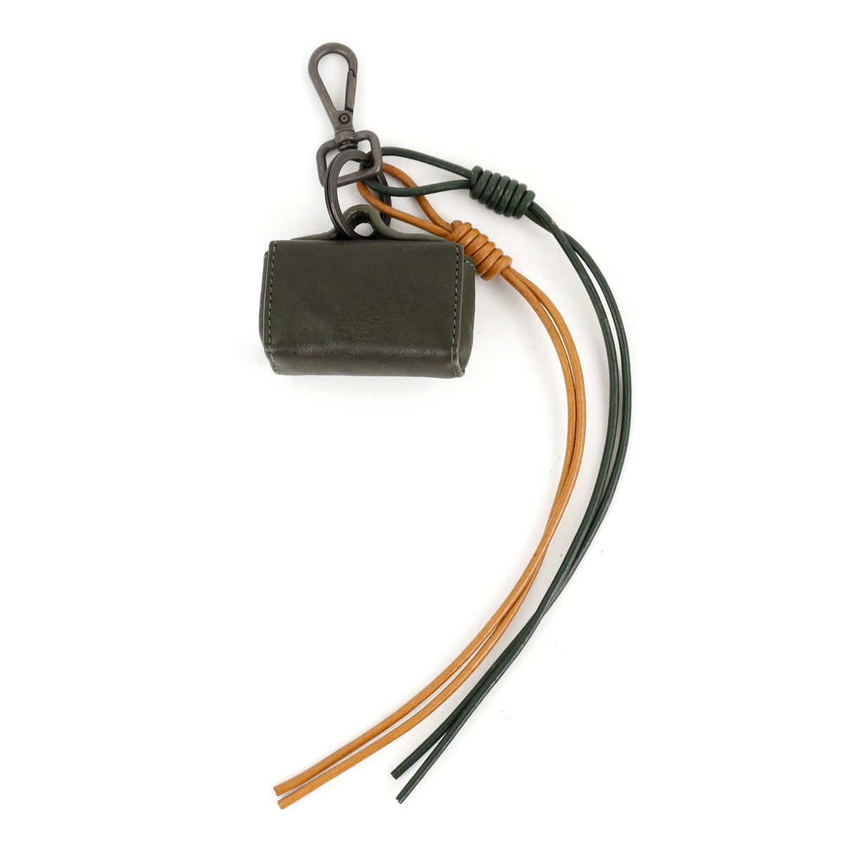 Bag charm/sleutelhanger 'Tasje' groen