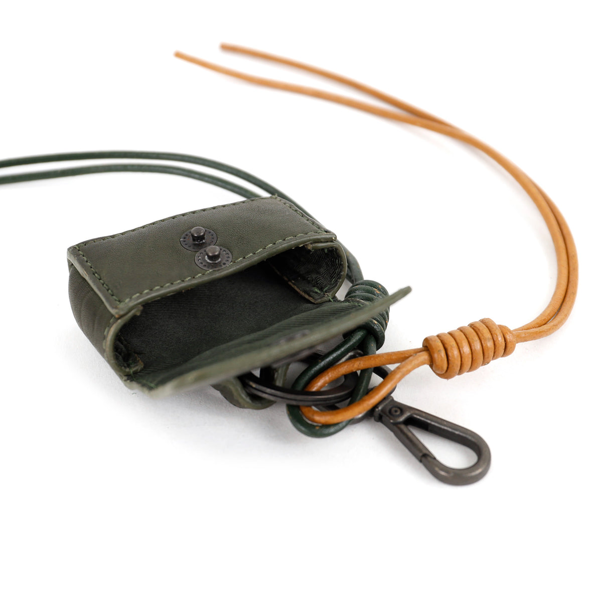 Bag charm/sleutelhanger 'Tasje' groen