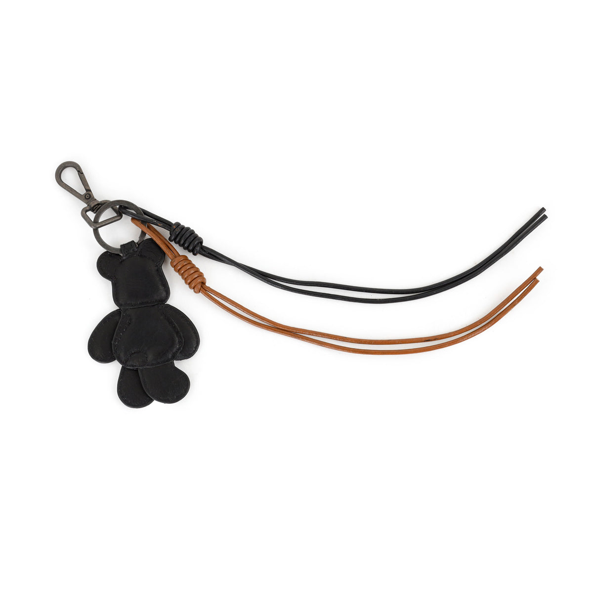 Bag Charm/sleutelhanger 'Beertje' zwart