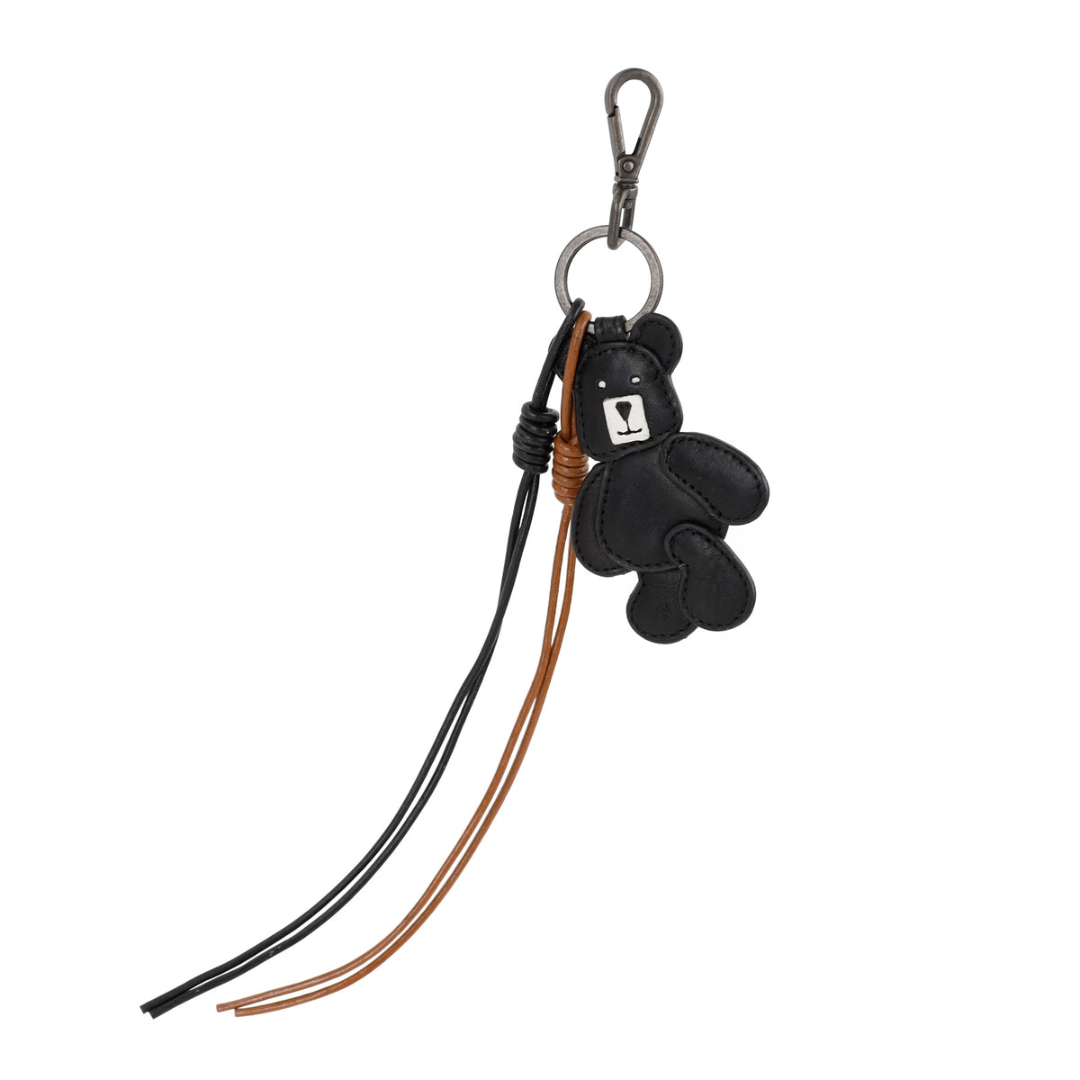 Bag Charm/sleutelhanger 'Beertje' zwart